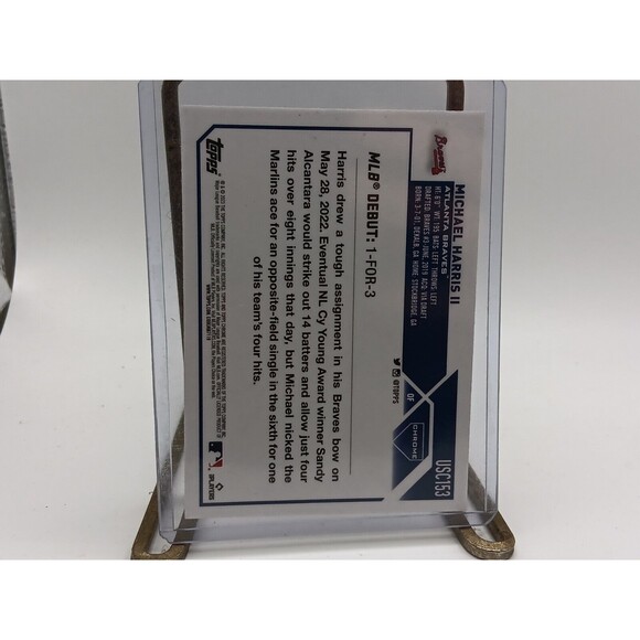 5/$25 2023 Topps Chrome #USC153 Michael Harris II MLB Rookie RC - Picture 2 of 2